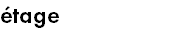 étage
